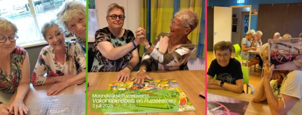 Puzzelavond vakantie Zero Waste Apeldoorn